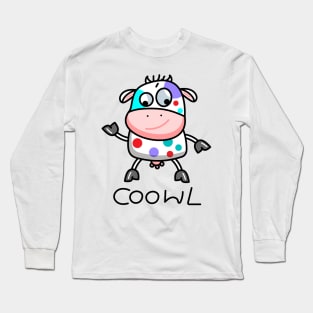 Funny cool cow Long Sleeve T-Shirt